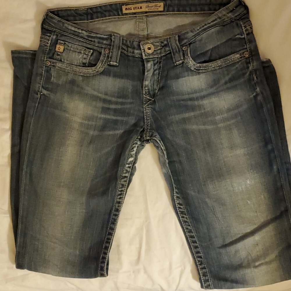 ultra low rise jeans big star Buckle